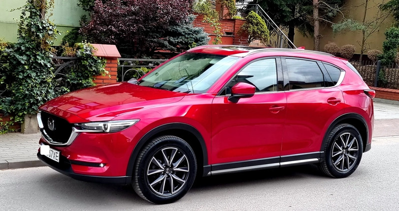 Mazda CX-5 cena 116900 przebieg: 76000, rok produkcji 2017 z Sierpc małe 781